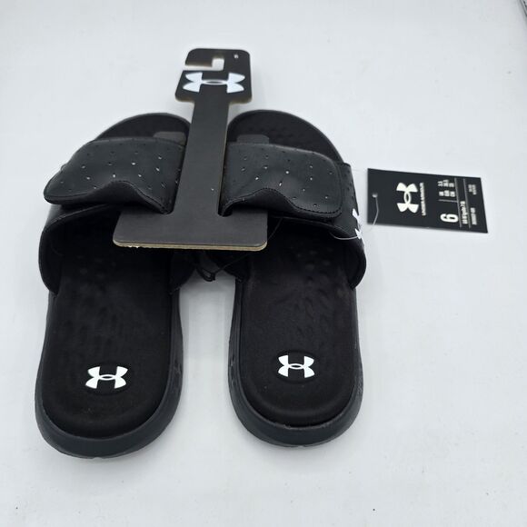 Under Armour Women’s UA Ignite 7 SL Slides Athletic Sandals Flip Flop Size 6 - Picture 1 of 7